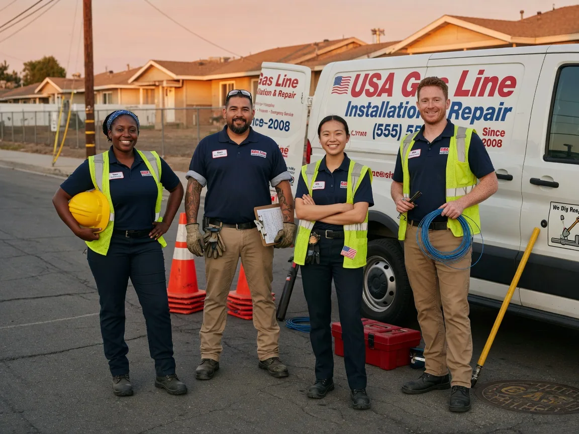 Gas Line Installation company in Arvin, CA